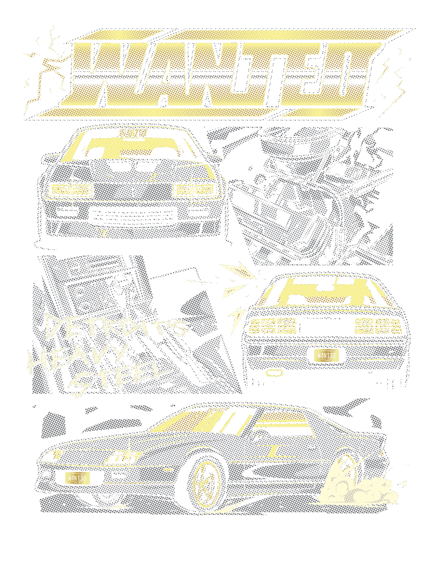 Wanted IROC Graphic