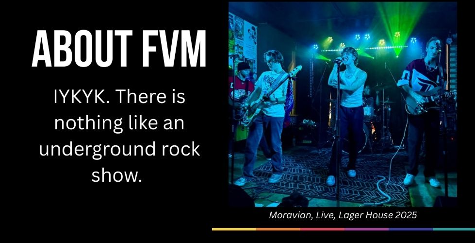 IYKYK. There is nothing like an underground rock show. 