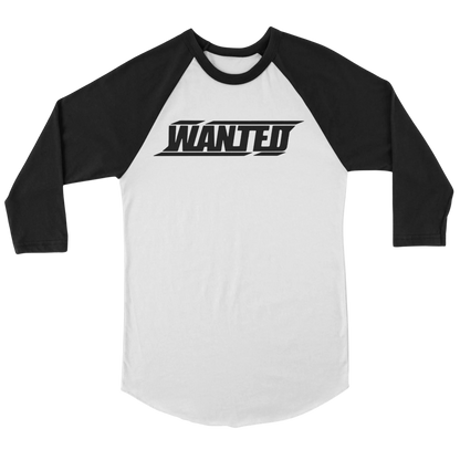 Wanted Baseball Tee