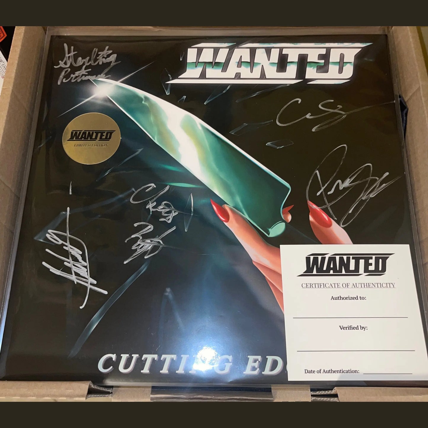Cutting Edge 12" Vinyl [signed copy]