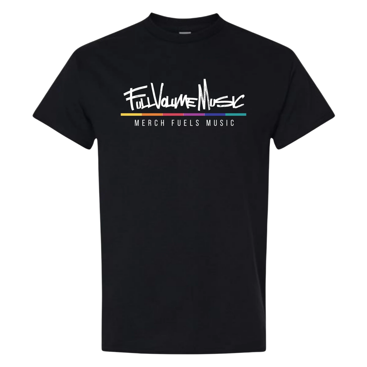 Merch Fuels Music Graphic Tee